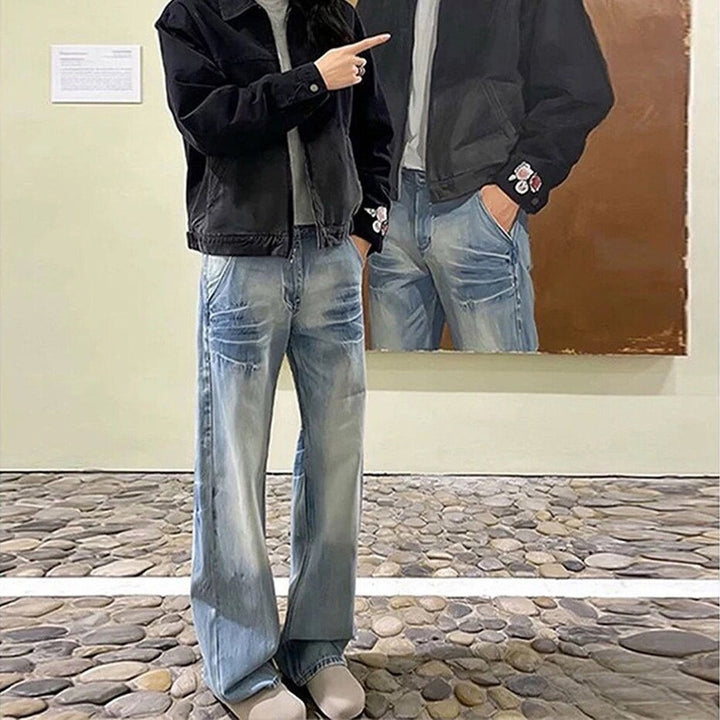 Damen Lässige Overshirt-Jacke Echoarchiv