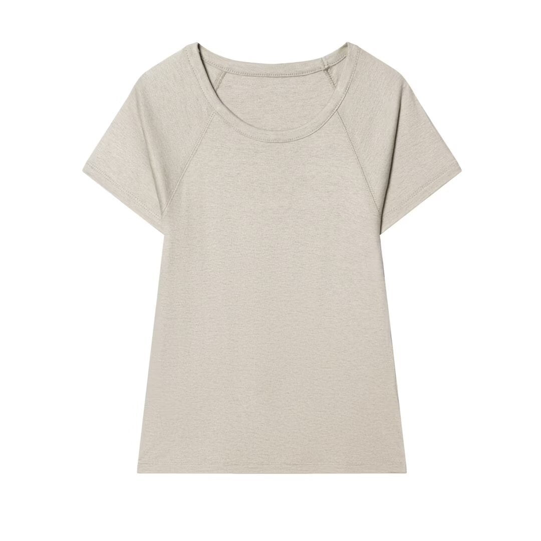 Damen komfortables Basic T-Shirt Echo Archiv