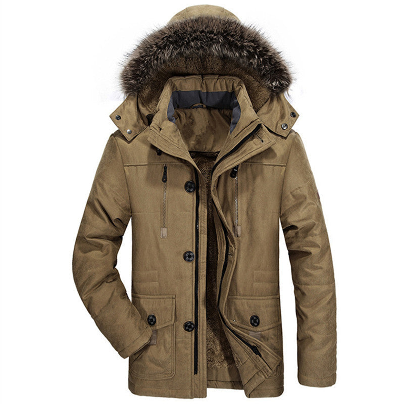 Herren Warm gefütterte Jacke Echo Archiv