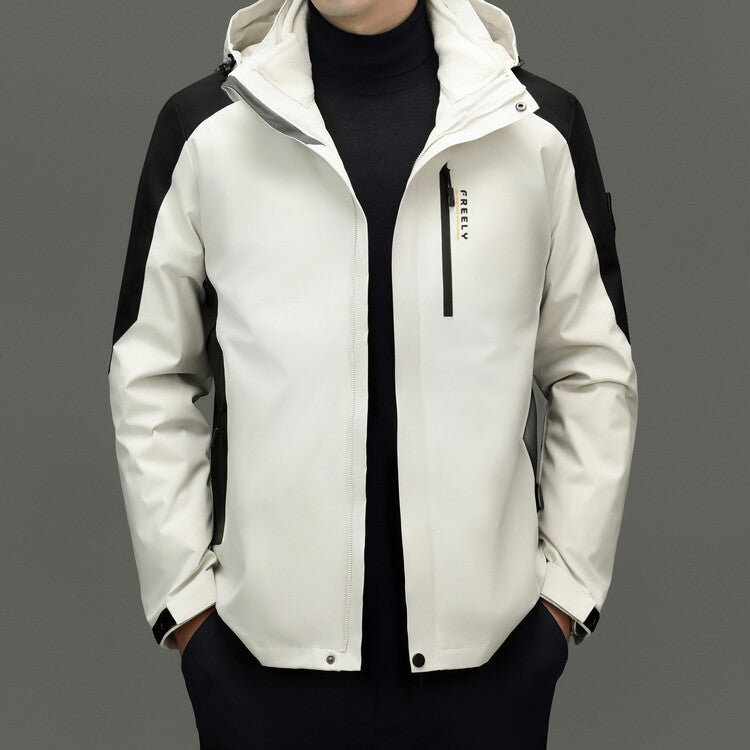 Herren Funktionsjacke mit innovativen wasserabweisenden Eigenschaften Echoarchiv