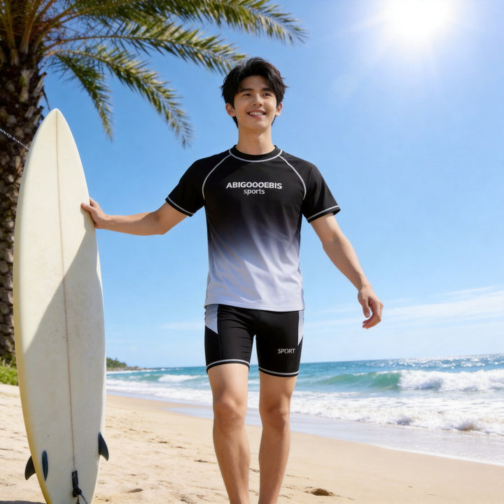Jungen Surfshirt mit UV-Schutz Echo Archiv