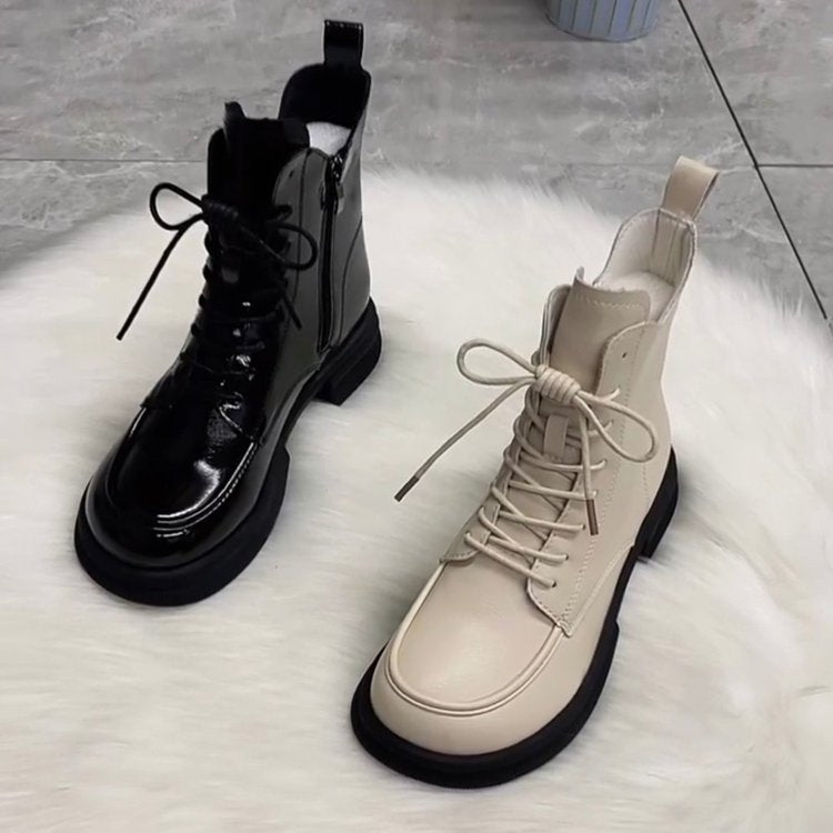 Damen Modische und bequeme High-Top Boots – Lioré
