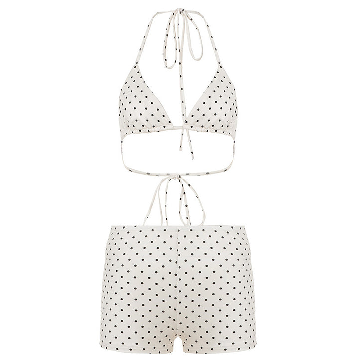 Damen Bikiniset aus hochwertigem Material mit modernem Polka-Dots Design Echo Archiv