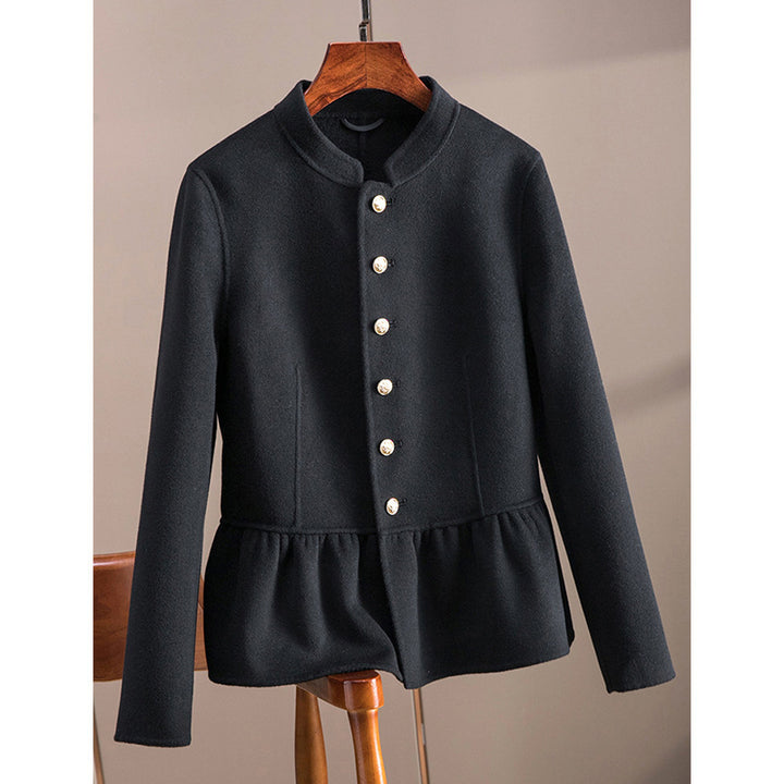 Damen Modische Blazerjacke mit peplum Schnitt Echoarchiv