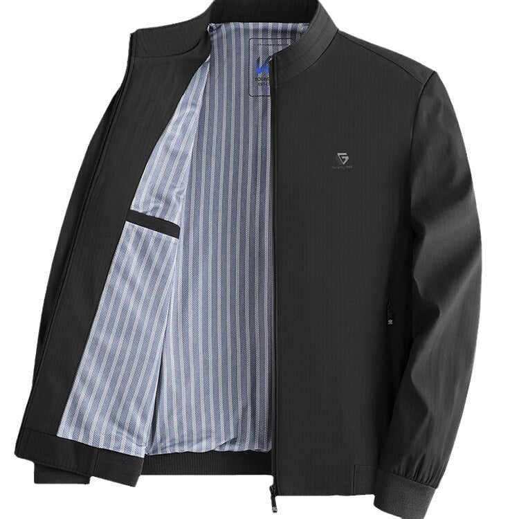 Herren eleganter Freizeitblouson mit modischem Schnitt Echoarchiv
