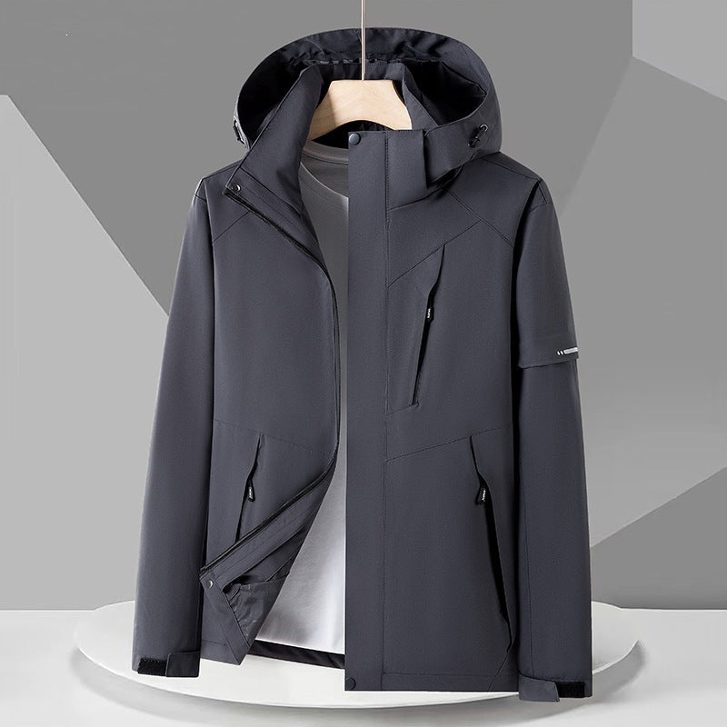 Damen Funktionsjacke mit verstellbarem Kapuzenzug Echo Archiv 1787710260