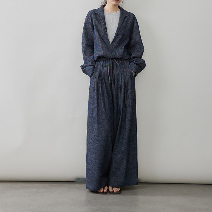 Damen Modische Blazerjacke mit lässiger Silhouette Echoarchiv