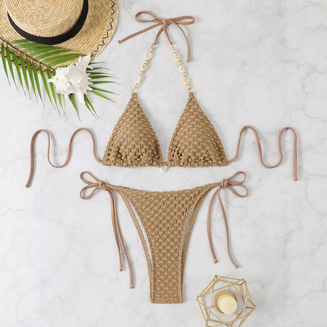 Damen Häkel-Bikini-Set mit eleganten Details Echo Archiv