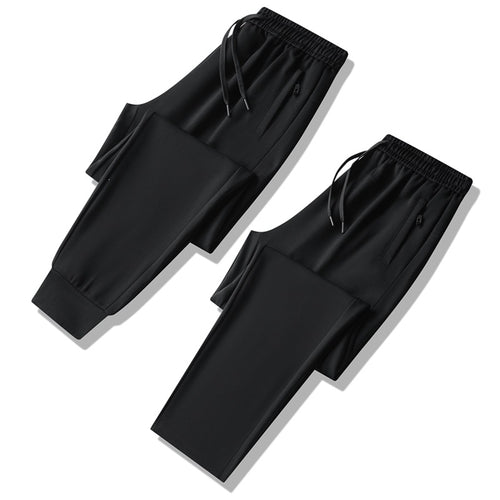 Herren Atmungsaktive Tech‑Jogginghose mit elastischem Bund, Kordelzug & schlanker Tapered‑Silhouette Echoarchiv