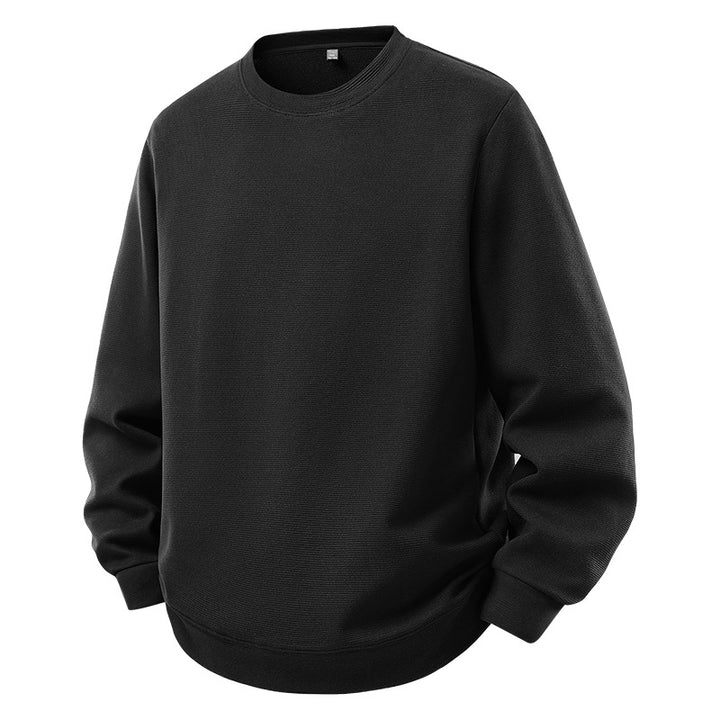 Herren Oversize-Sweatshirt mit Rundhals und gerippten Bündchen Echo Archiv