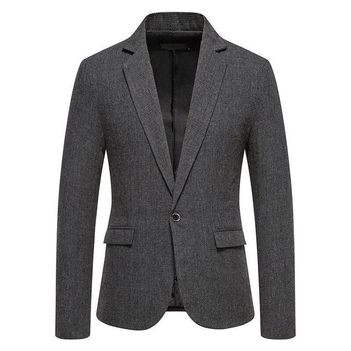 Herren eleganter Blazer im Herringbone-Design Echoarchiv