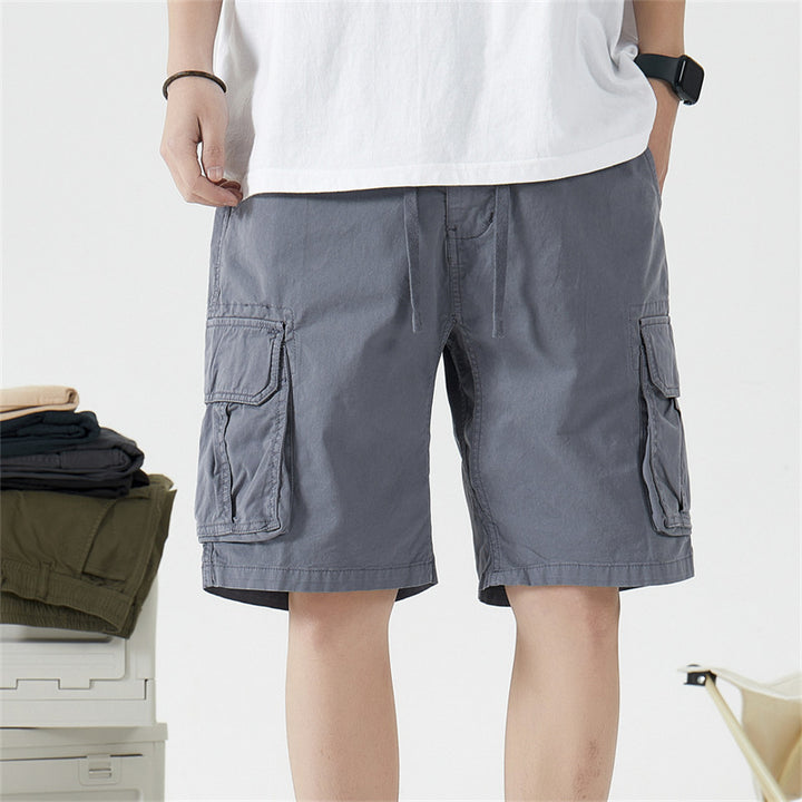 Herren leichte Cargo-Shorts mit mehreren praktischen Taschen Echoarchiv