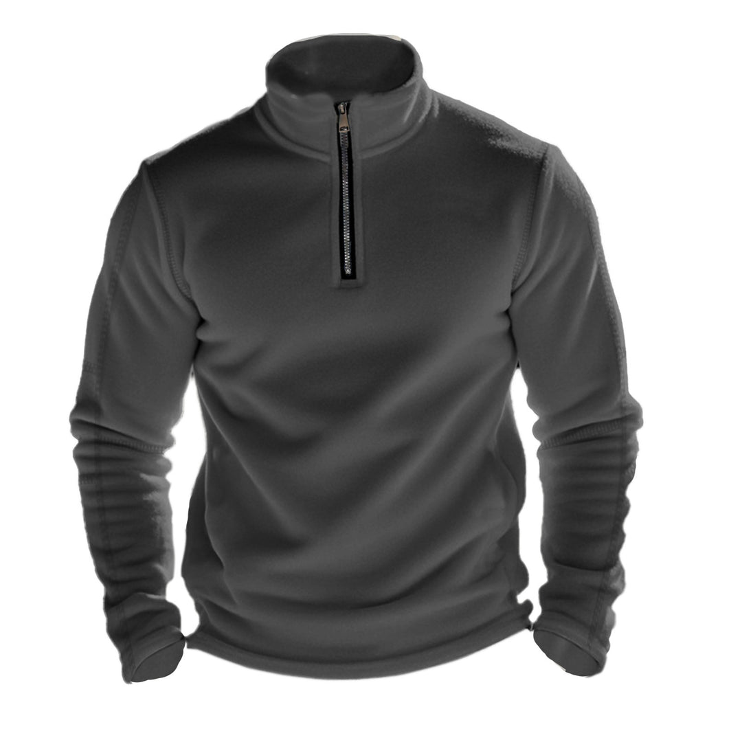 Herren Fleece-Pullover mit praktischem Reißverschluss Echoarchiv