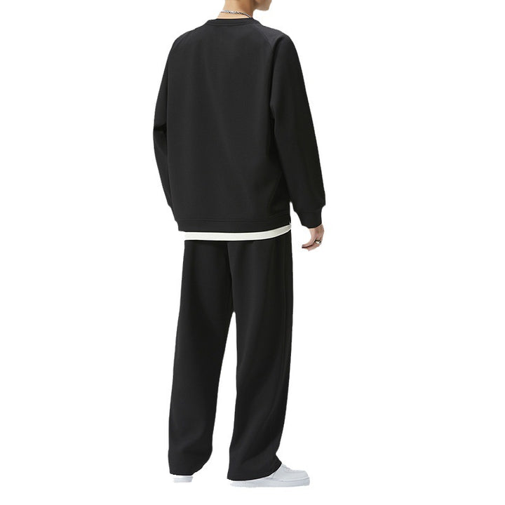 Herren Oversized Sweatshirt und Hose Set Echoarchiv