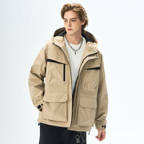 Herren Funktionsjacke mit vielseitigen Taschen Echo Archiv
