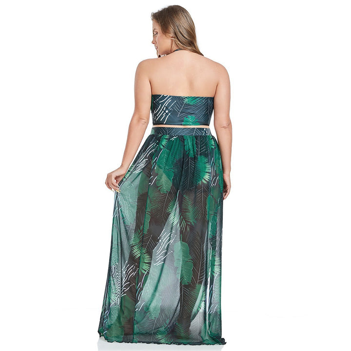 Damen Beach-Kleid mit floralem Muster und verspieltem Schnitt Echo Archiv