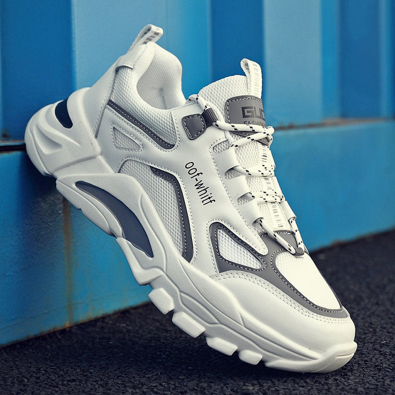 Herren Sportliche Sneakers mit strapazierfähigem Obermaterial Echoarchiv