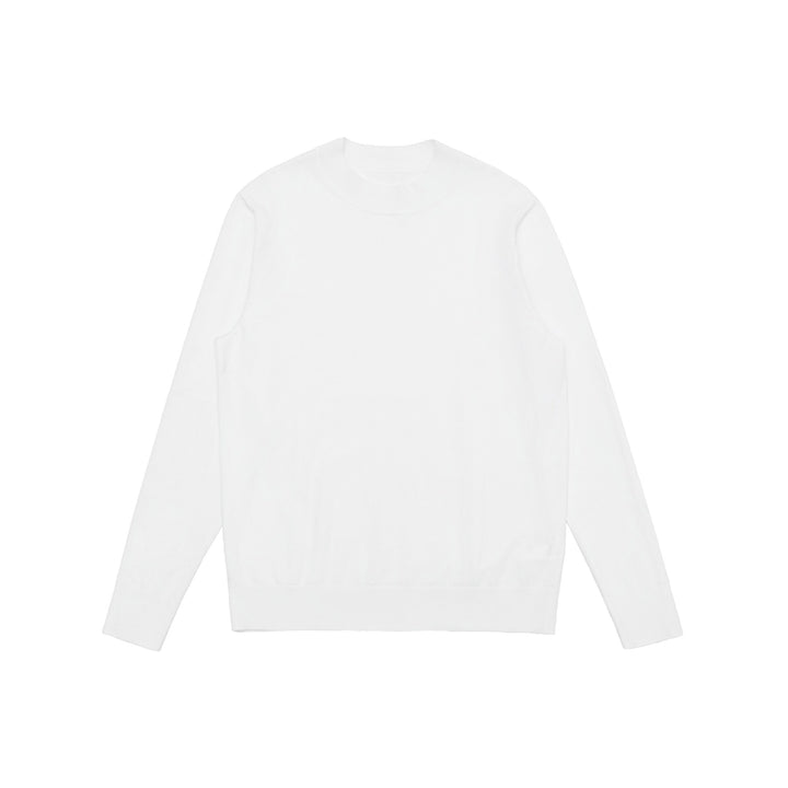 Unisex Rundhals-Sweatshirt aus schwerer Baumwollmischung mit geripptem Kragen Echoarchiv