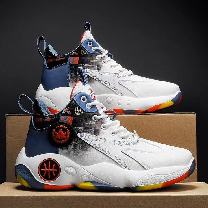 Herren Sportliche High-Top Basketball Sneakers Echoarchiv