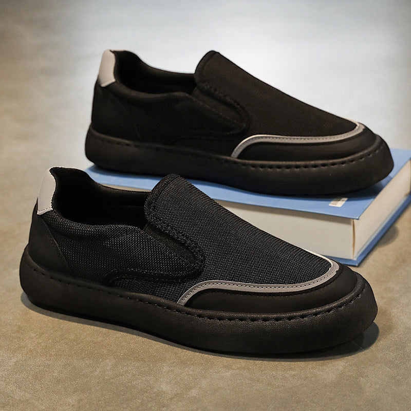 Damen Slip-On Sneakers mit atmungsaktiver Netzstruktur Echo Archiv