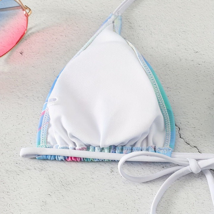 Damen Triangel-Bikini mit verspieltem Wickelrock Echo Archiv
