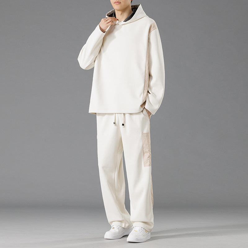 Herren lässiger Hoodie und Jogginghose Set Echoarchiv