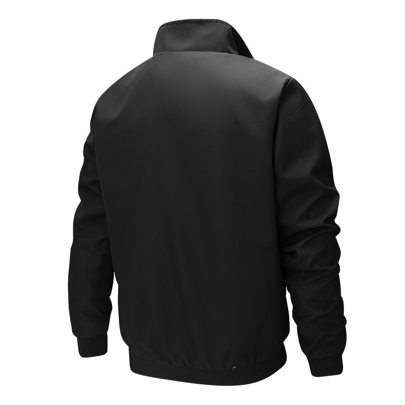 Herren Leichte Übergangsjacke mit Stehkragen – Taviero