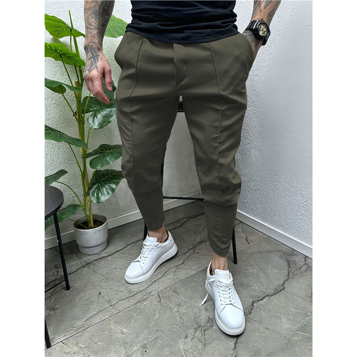 Herren modische Jogginghose mit schmalem Schnitt und praktischen Taschen Echoarchiv