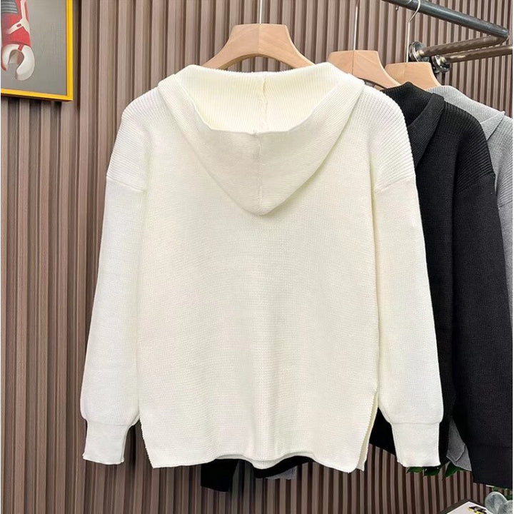 Damen Bequemer Hoodie mit Reißverschluss – Auréline