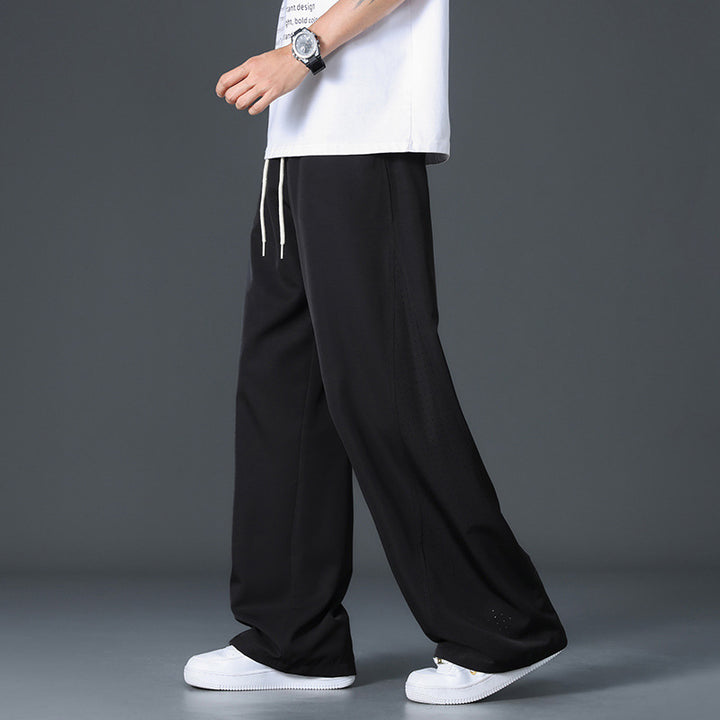 Herren Weitgeschnittene Sport Jogginghose