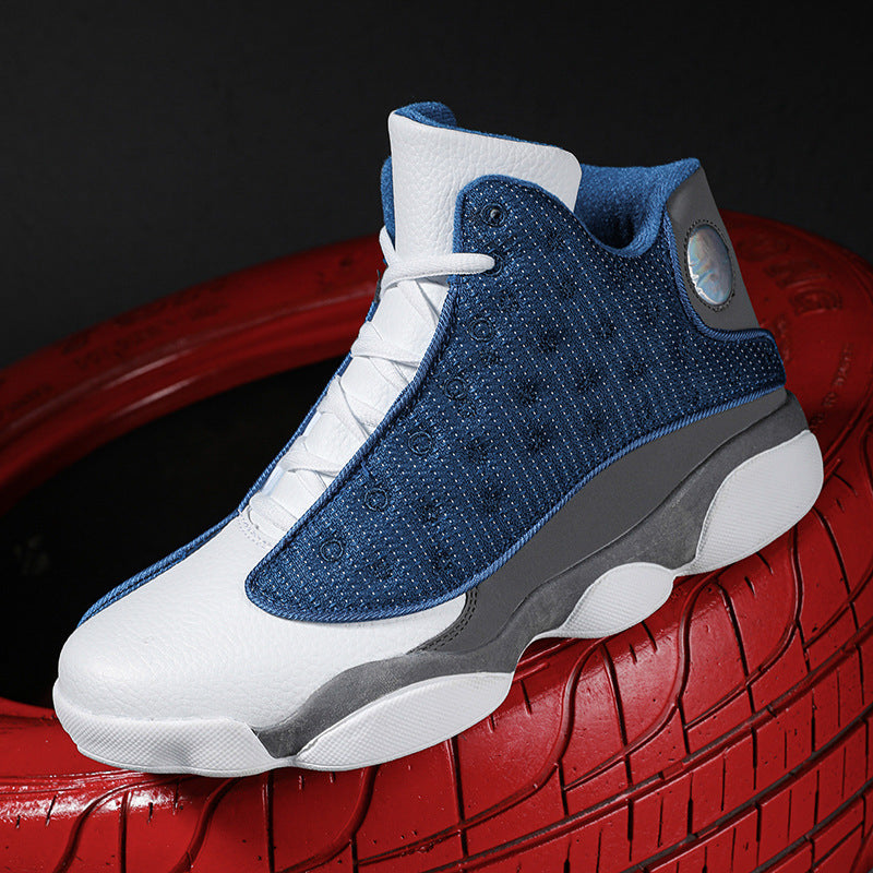 Herren atmungsaktiver High-Top Basketball Sneaker mit Dämpfung und rutschfester Gummisohle Echo Archiv