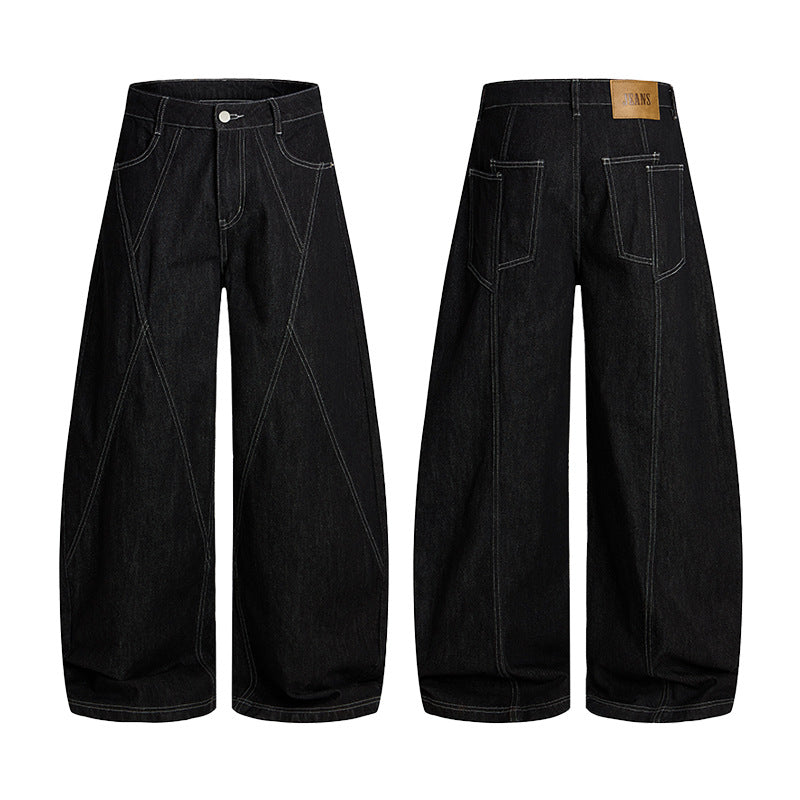 Herren Ärmelloses Oversize-Tanktop mit Mesh‑Einsätzen und asymmetrischem Schnitt Echo Archiv