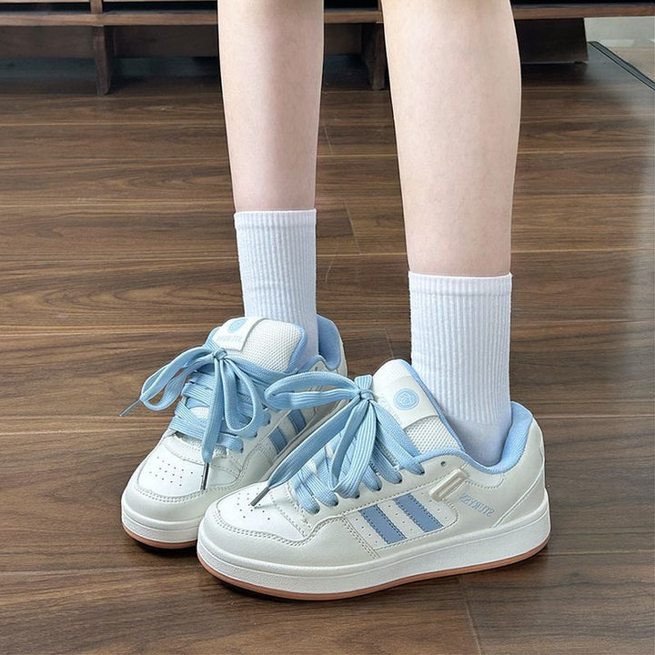 Damen Sportliche Sneakers im Retro-Look mit atmungsaktiver Oberflächenstruktur Echo Archiv