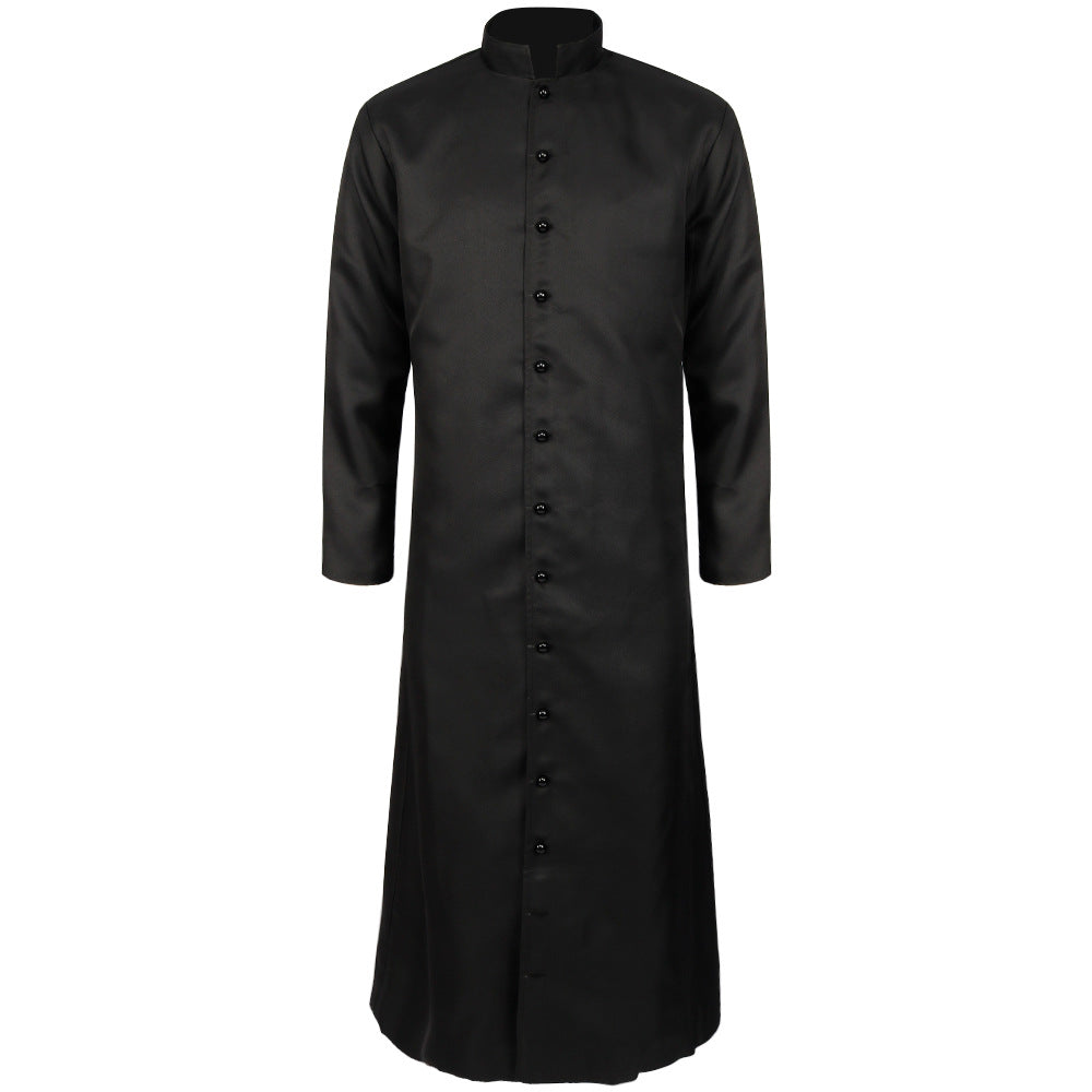 Damen nan eleganter Maxicape-Mantel mit gestuften Schultercapes und Stehkragen Echo Archiv