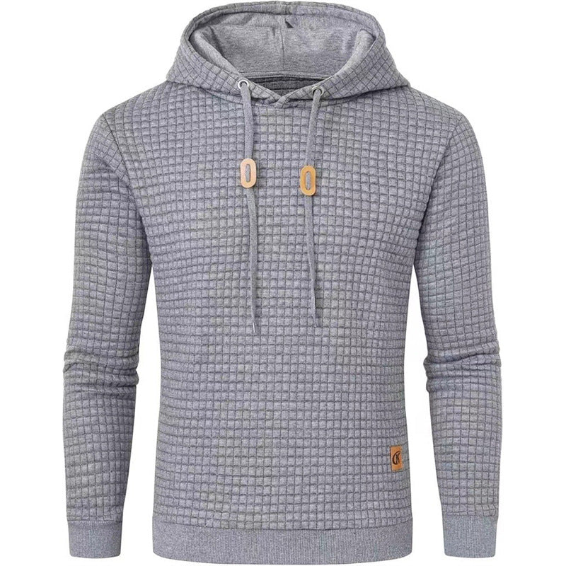 Herren Kapuzensweater mit strukturiertem Design Echoarchiv