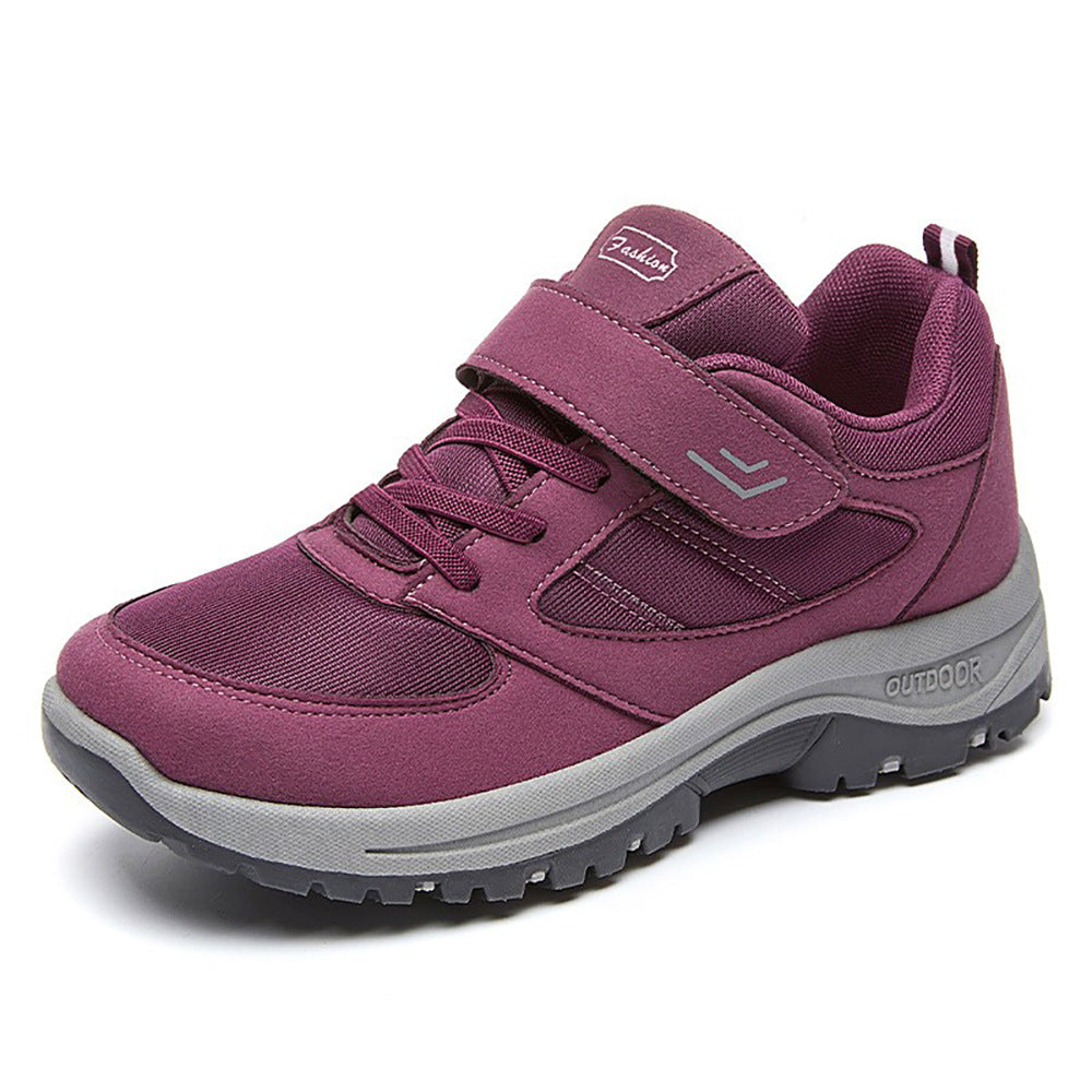 Herren nan robuste Outdoor-Sneaker mit Klettverschluss, atmungsaktivem Strickoberteil und profilierter rutschfester Sohle Echo Archiv