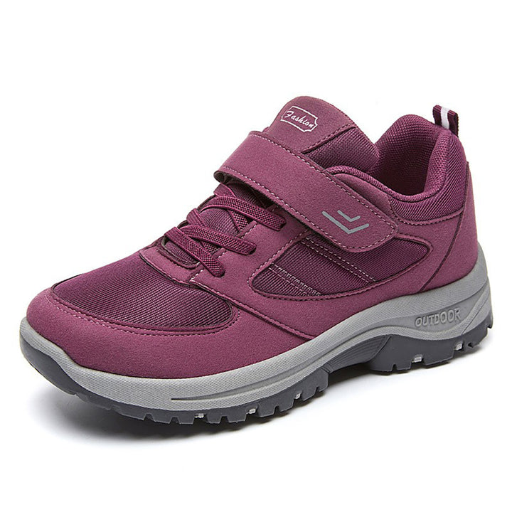 Herren nan robuste Outdoor-Sneaker mit Klettverschluss, atmungsaktivem Strickoberteil und profilierter rutschfester Sohle Echo Archiv