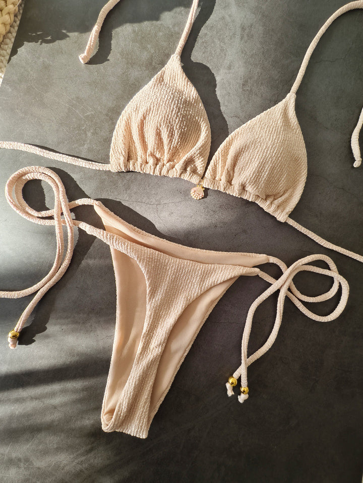 Damen Triangel-Bikini mit elastischen Banddetails Echo Archiv
