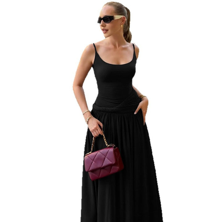Damen Maxikleid mit einzigartigem Wickeldesign und taillierter Silhouette Echo Archiv