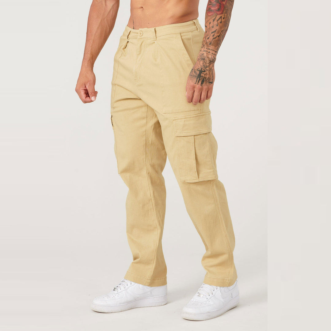Herren Cargo-Hose mit funktionalen Taschen und komfortabler Passform Echoarchiv