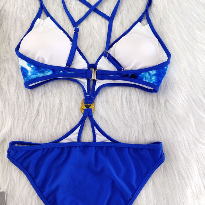 Damen Cut-Out Bikini-Set mit raffinierten Trägerdetails Echo Archiv