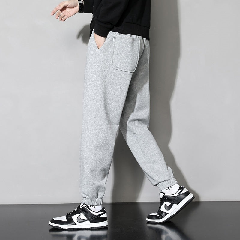 Herren lässige Sweatpants mit elastischem Bund und seitlichen Taschen Echoarchiv