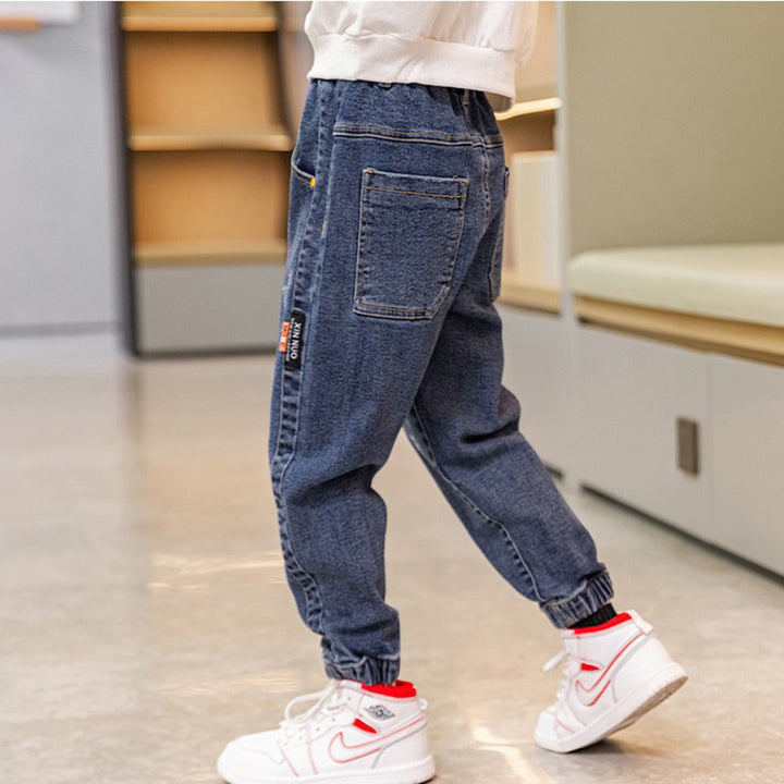 Herren lässige Fleece-Jeans mit wärmendem Innenfutter Echo Archiv