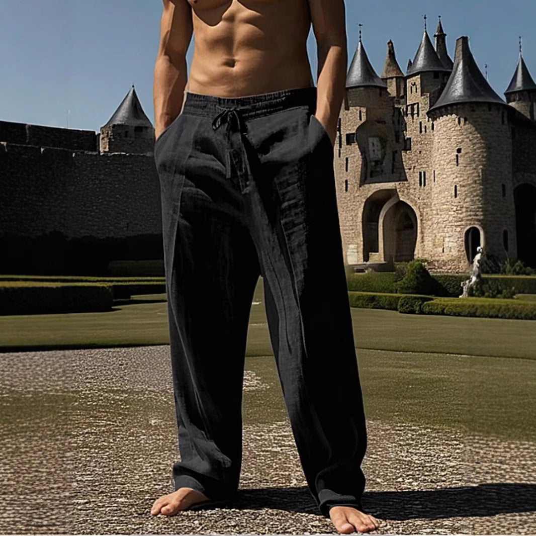 Herren Leichte Sommer-Linenhose Echoarchiv