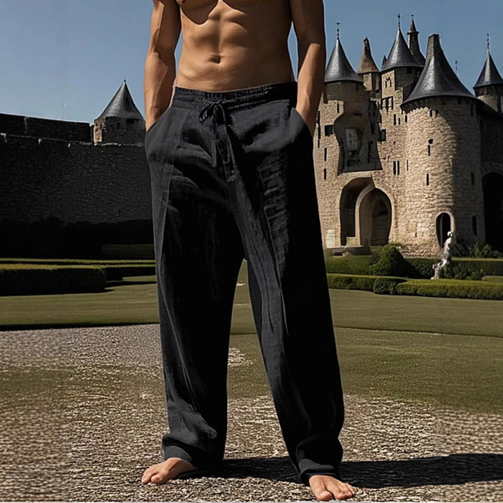 Herren Leichte Sommer-Linenhose Echoarchiv