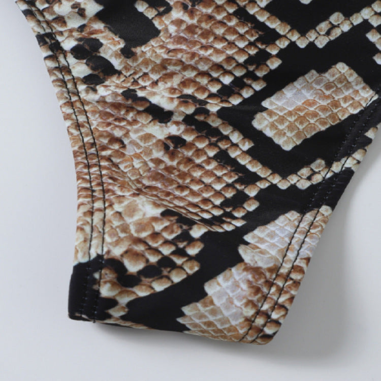 Damen Bandeau-Bikini mit innovativem Schlangen-Design Echo Archiv