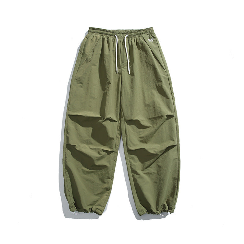 Herren Baggy-Cargo-Hose mit elastischem Tunnelzugbund, Kordelzug und verstellbaren Saumbündchen Echo Archiv