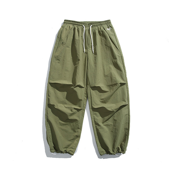 Herren Baggy-Cargo-Hose mit elastischem Tunnelzugbund, Kordelzug und verstellbaren Saumbündchen Echo Archiv
