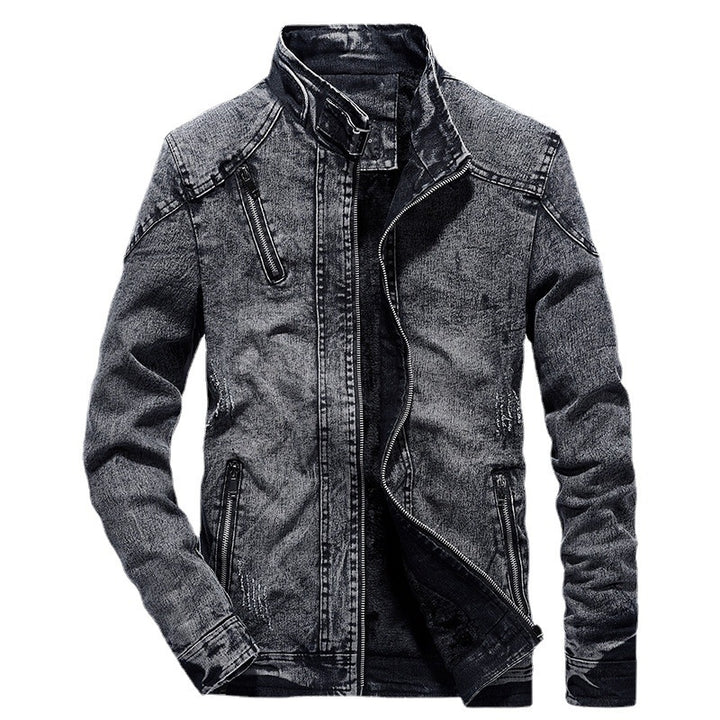 Herren Modische Denimjacke mit modischem Schnitt Echo Archiv