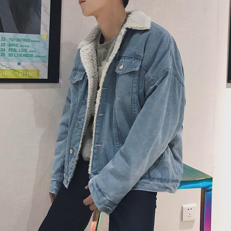 Herren Denim-Jacke mit Teddyfutter Echoarchiv